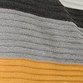 Mustard | Curve Colour Block Zip Detail V-Neck Jumper