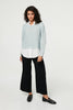Blue | Layered Long Sleeve Shirt Jumper Top
