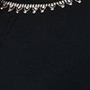 Black | Embellished Neck Relaxed Jumper
