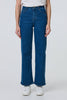 Blue | Denim High Waist Wide Leg Jeans
