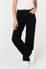 Black | Denim High Waist Flared Jeans
