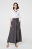 Navy | Geo Print High Waist Palazzo Trousers

