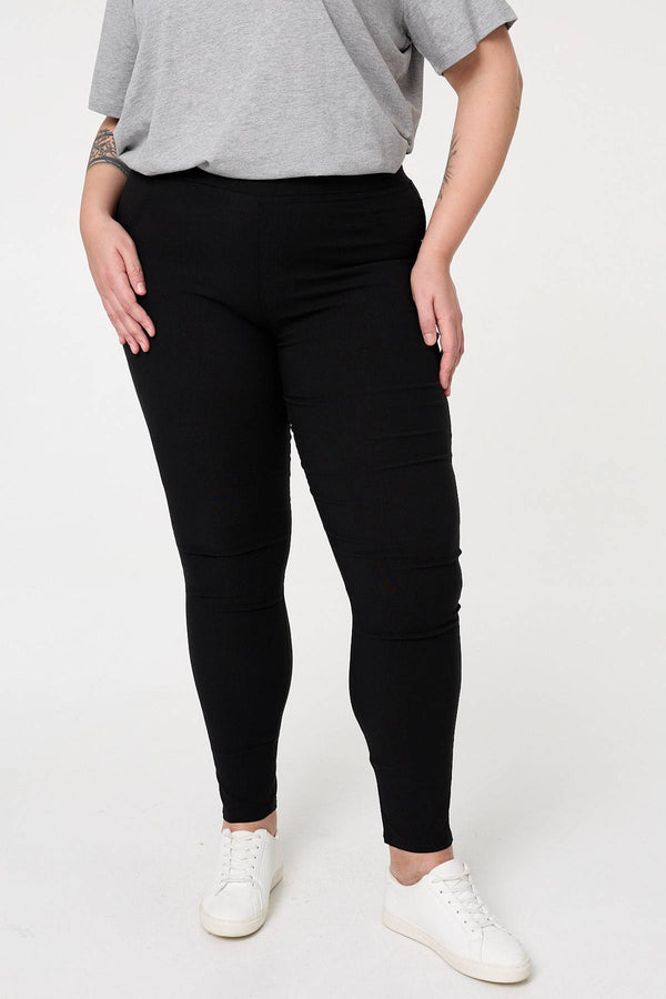 Black | Curve Stretchy High Waist Jeggings