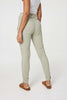 Khaki | Denim Embellished Side Jeggings 