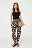 Beige | Geo Print High Waist Harem Pants