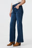 Blue | Denim Pocket Detail High Waist Jeans

