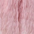 Pink | Ruffled High Waist Semi Sheer Midi Skirt
