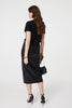 Black | Faux Leather Zip Detail Pencil Skirt