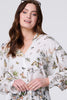 Beige | Butterfly Print Long Sleeve Shirt