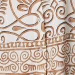 Beige | Printed Button Down Short Sleeve Shirt