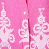 Pink | Printed Oversized Button Down Shirt