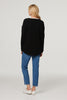 Black And White | Colour Block Lace Sweater