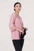 Pink | Lace Detail 3/4 Sleeve Blouse
