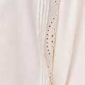 White | Broderie Anglaise Puff Sleeve Blouse
