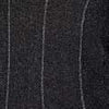 Black | Metallic Stripe Detail Fitted Top
