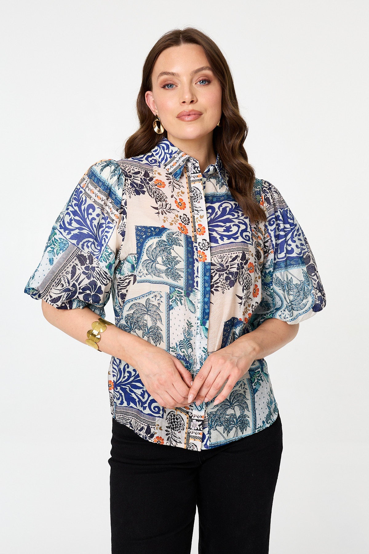 Blue Ladies Tops | Ladies Tops | Izabel London