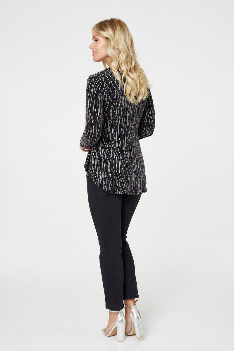 Peplum shirt fancy shop