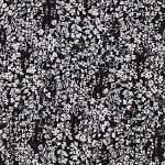 Black And White | Ditsy Floral Flare Sleeve Curve Hem Blouse