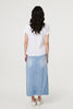 White | Metallic Star Detail Relaxed T-Shirt
