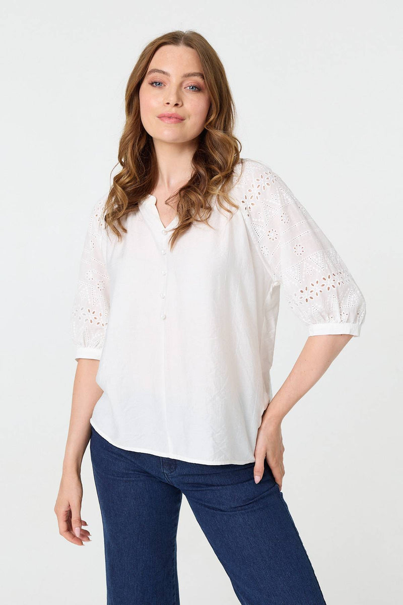 Broderie Anglaise Tops & T Shirts | Tops & T Shirts | Izabel