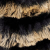 Black | Faux Fur Open Front Gilet