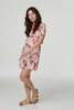 Cream | Round Neck Shift Dress