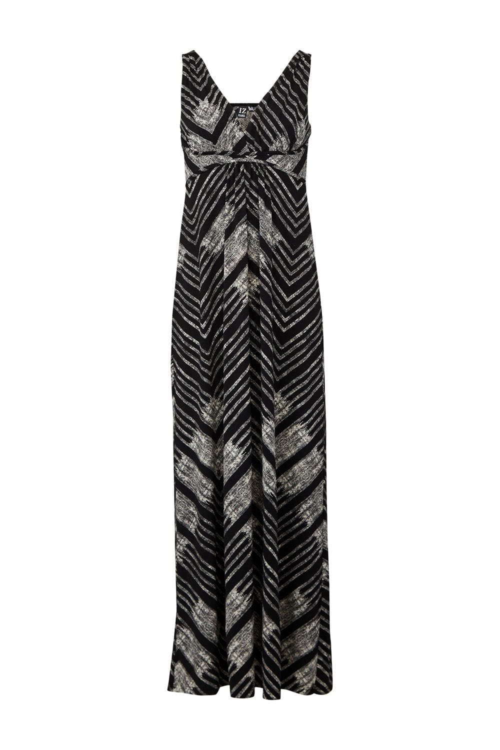 Black | Aztec Print Maxi Dress