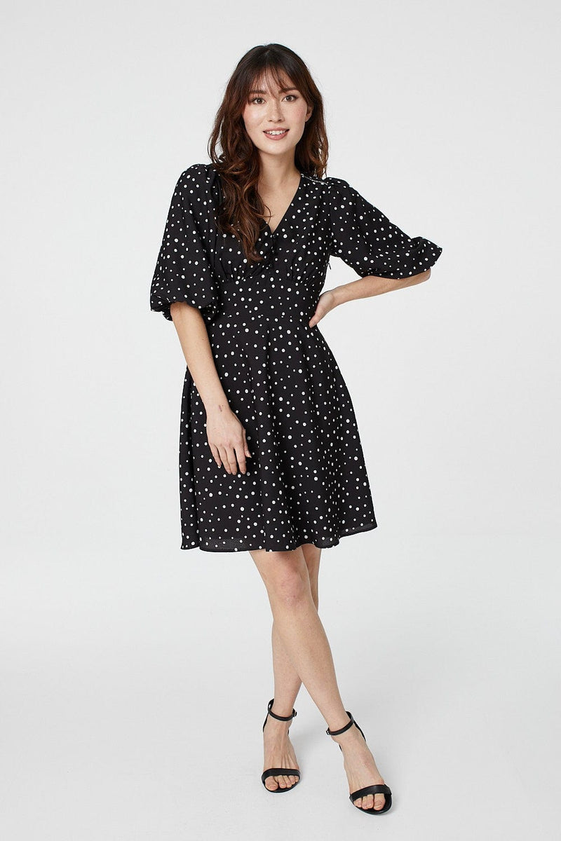 Spotty tea dress cheap