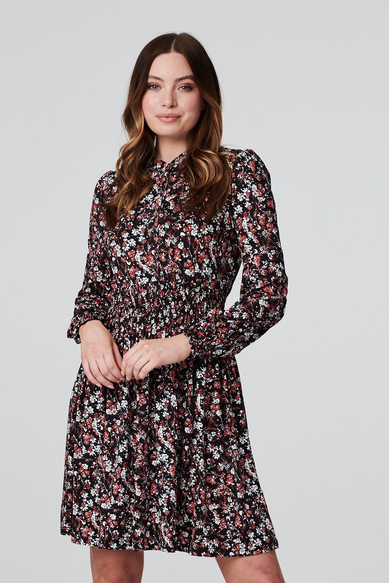 2 in 1 skater dress top
