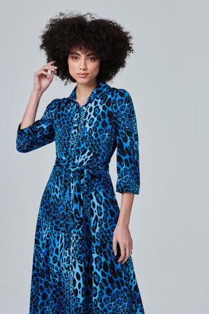 Leopard print dress sale outlet