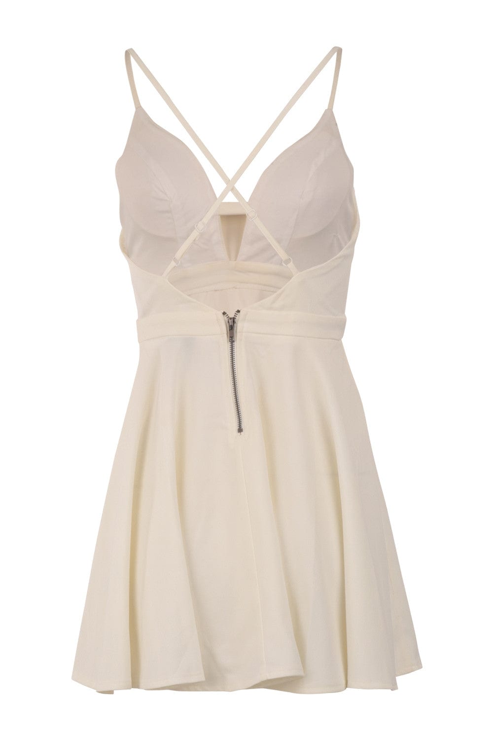 Ivory | Skater Slip Dress