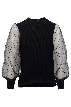 Organza sleeve jumper sale