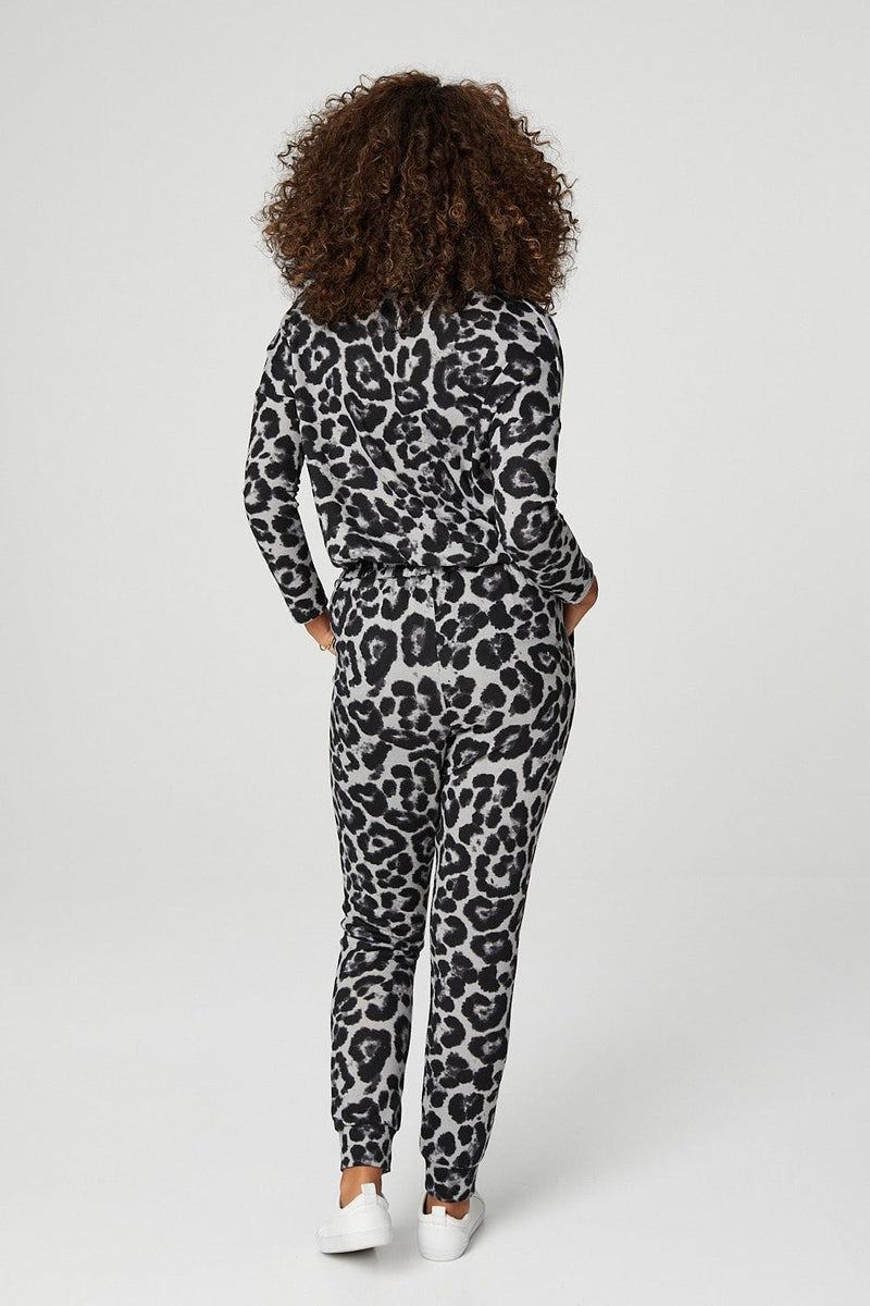Cheetah print lounge set sale