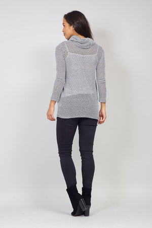 Black | Sheer Knitted Jumper