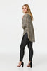 Brown | Animal Print Long Sleeve T-Shirt