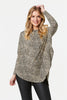 Brown | Animal Print Long Sleeve T-Shirt