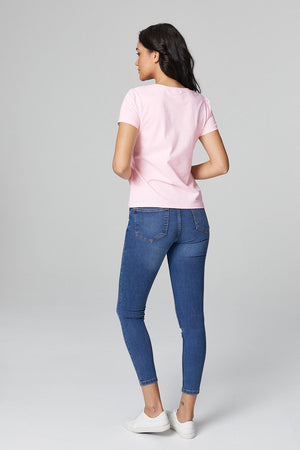 Pink | J'Adore Print Relaxed T-Shirt