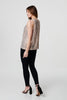 Pink | Metallic Embellished Vest Top