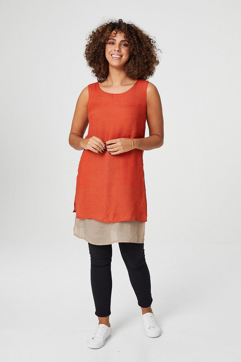 sleeveless tunic tops for leggings